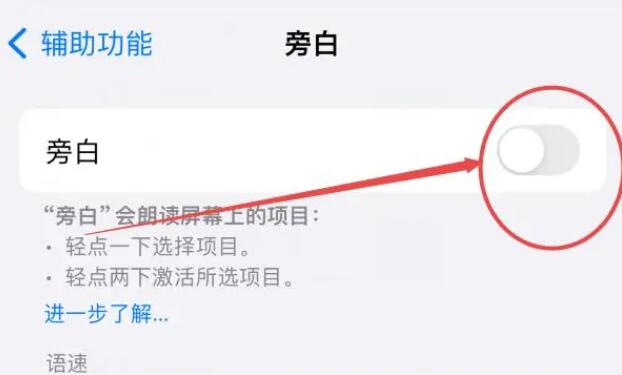 iphone旁白怎么关闭-iphone旁白关闭方法介绍